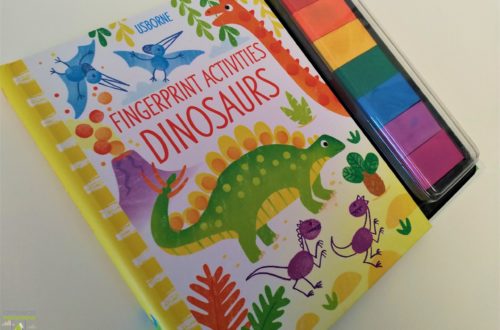 Fingerprint activities. Dinosaurs