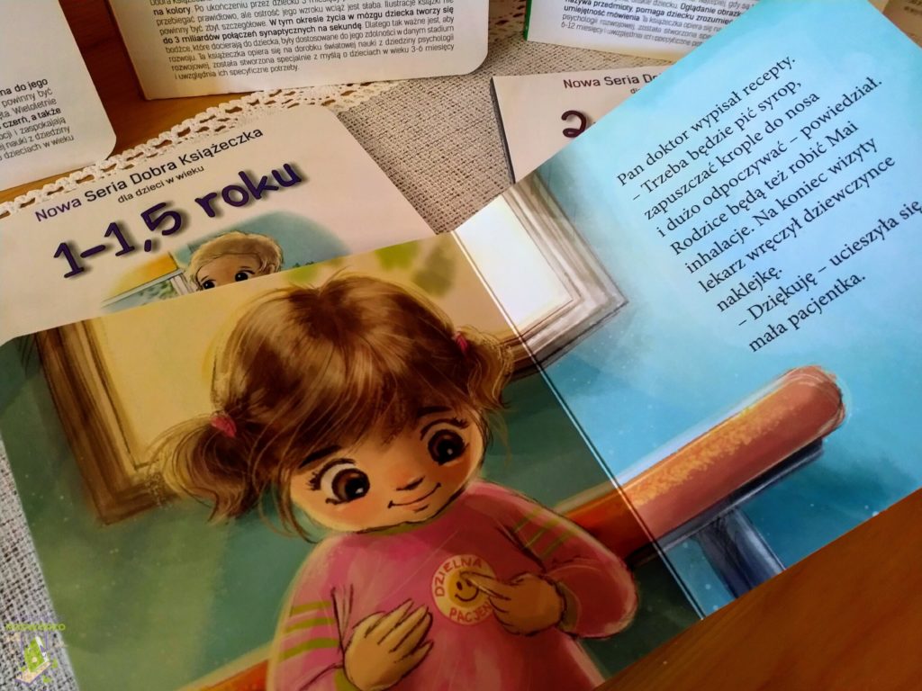 Nowa Seria Dobra Książeczka dla dzieci w wieku 1,5-2 lat