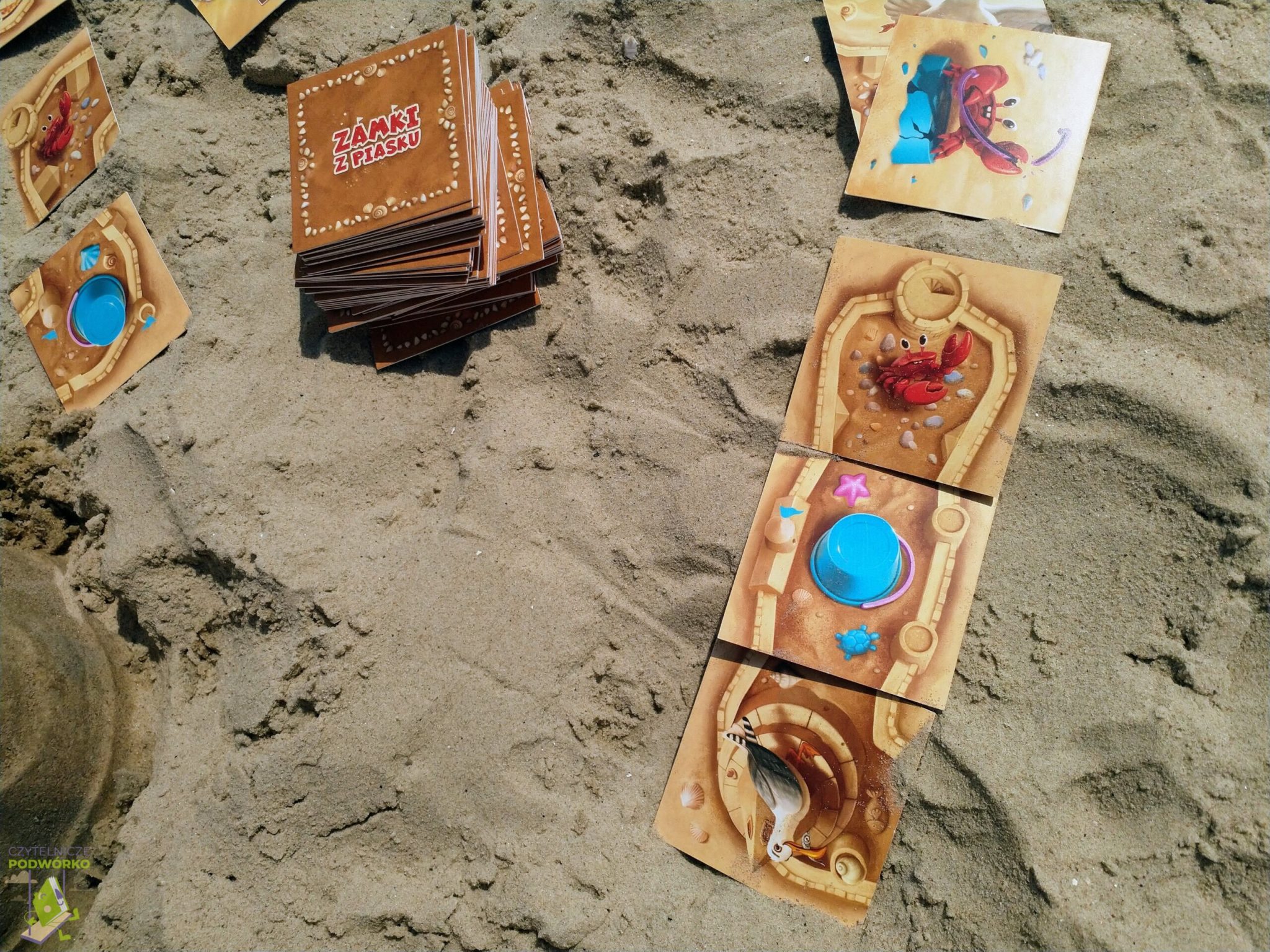 Zamki z piasku recenzja Czytelnicze Podwórko